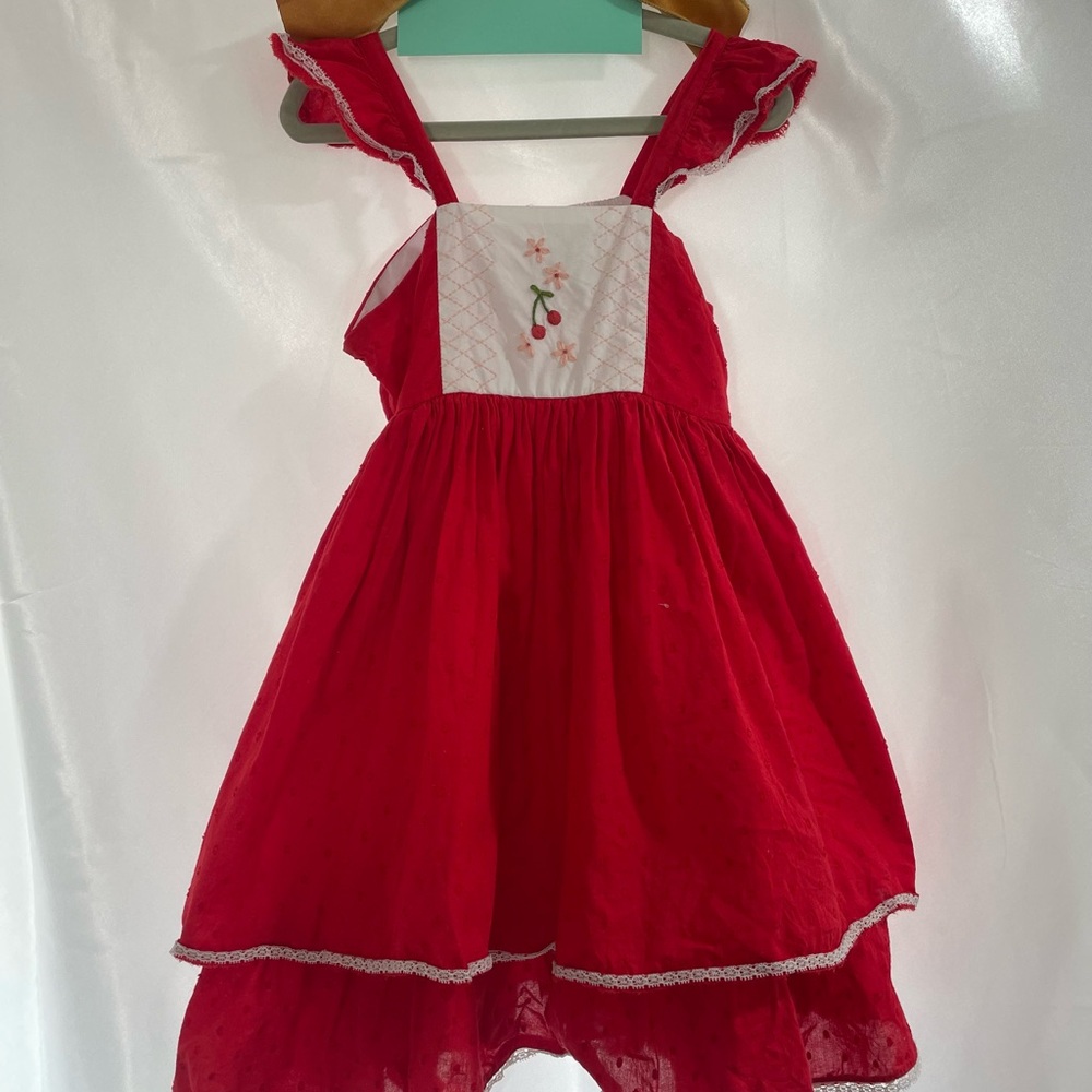Well Dressed Wolf Red Cherry Dress
